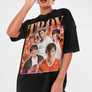 New Troy Bolton 90s Vintage Bootleg T Shirt for Fans and Retro Lovers